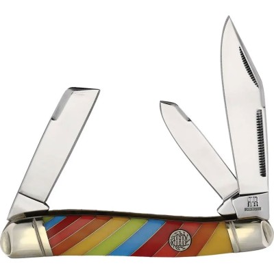 Folding knife Rough Ryder Lollipop Texas Stockman 2472