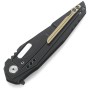 Coltello da tasca Bestech Malware fibra di carbonio nera BT1902D 9.8cm