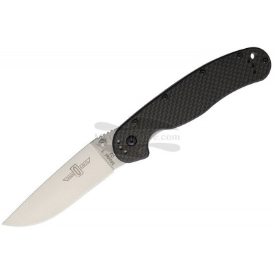 Folding knife Ontario Rat-1 D2 Carbon Fiber 8867CF 9cm - 1