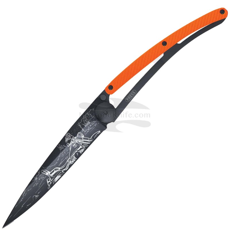 Folding knife Deejo Easy Rider 1GM000039 9.5cm for sale | MyGoodKnife