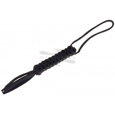 We Knife Black paracord lanyard  A-03B - 1