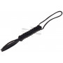 We Knife Black paracord lanyard  A-03B - 1