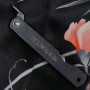 Coltello da tasca Kanekoma Higonokami Medium, manico nero BM-M 7cm
