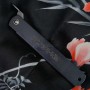Складной нож Kanekoma Хигоноками большой, черная рукоять BM-LL 9.5см