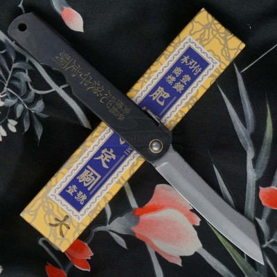 Coltello da tasca Kanekoma Higonokami L, manico nero BMС-L 7.5cm