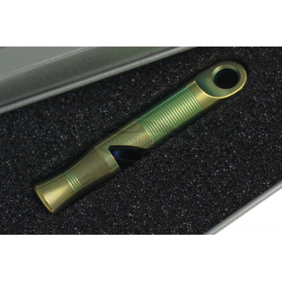 We Knife Titanium Whistle vihreä A-05C - 1