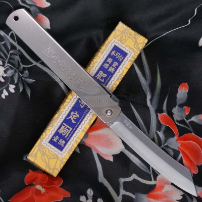 Coltello da tasca Kanekoma Higonokami Grandi, argento SPС-LL 9.5cm