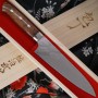 Gyuto Japanisches Messer Takeshi Saji VG-10 Colored Damascus HA-11207 18cm