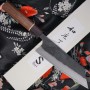 Bunka Matsubara Hamono Shirogami, stainless clad KT-614 17cm