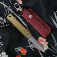 Folding knife Kanekoma Higonokami Pocket size, Red sheath PS-AOR 5cm