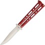 Coltello a Farfalla Balisong Benchmark Rosso BM009 10.5cm
