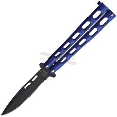 Navaja mariposa Bear&Son Azul BC115BL 8.9cm