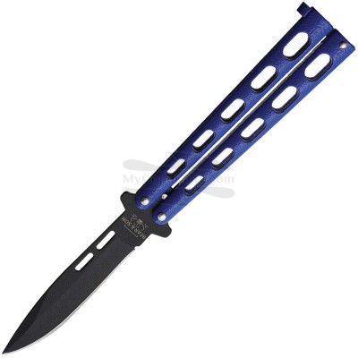 Navaja mariposa Bear&Son Azul BC115BL 8.9cm