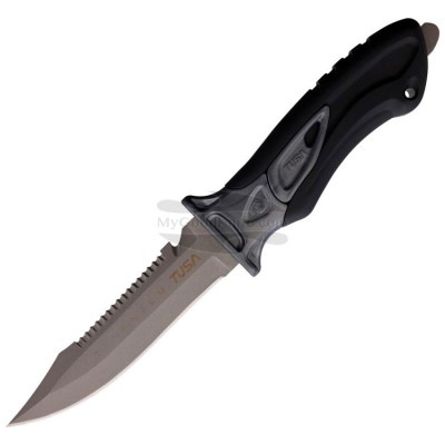 Coltello da sub Tusa X-Pert II Grigio e Nero TUS940TIMS 11.4cm