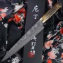 Sujihiki Couteau Japonais Takeshi Saji VG10, bull bone HA4611 24cm