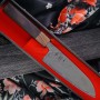 Coltello da cucina giapponese Santoku Ittetsu Hokiyama OEM AUS10 IWH-304 16.5cm