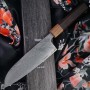 Japanilainen Santoku-veitsi Ittetsu Hokiyama OEM AUS10 IWH-304 16.5cm