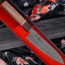 Японский кухонный нож Гьюто Ittetsu Aogami Super IWK-205 18см