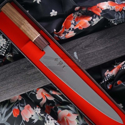 Sujihiki Couteau Japonais Ittetsu Aogami Super IWK-209 27cm