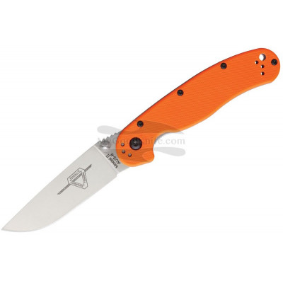 Folding knife Ontario RAT-2 AUS8 Orange 8860OR 7.6cm - 1