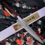 Yanagiba Japanisches Messer Sakai Takayuki Nanairo Weinrot 14609 24cm