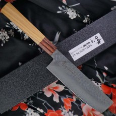 Coltello da cucina giapponese Nakiri Sakai Takayuki VG10 Damascus 7473 16cm