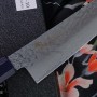 Японский кухонный нож Гьюто Sakai Takayuki Nanairo Синий 14590 21см