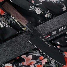 Japanilainen Santoku-veitsi Sakai Takayuki Kurokage 7492 17cm