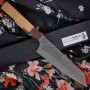 Japanese kitchen knife Sakai Takayuki Kengata VG10 Damascus 7480 19cm