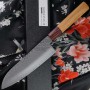 Santoku Japanese kitchen knife Sakai Takayuki VG10 Damascus 7472 17cm