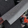 Santoku Japanese kitchen knife Sakai Takayuki VG10 Damascus 7472 17cm