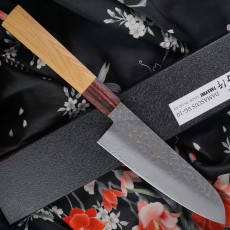 Santoku Japanese kitchen knife Sakai Takayuki VG10 Damascus 7472 17cm