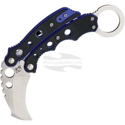 Coltello da tasca Mantis Vuja De Karambit Blu MANMK4B 5.1cm