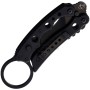 Kääntöveitsi Mantis Vuja De Karambit Musta MANMK4BK 5.1cm