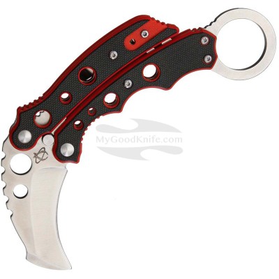 Folding knife Mantis Vuja De Karambit Red MANMK4R 5.1cm
