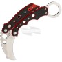 Couteau pliant Mantis Vuja De Karambit Rouge MANMK4R 5.1cm