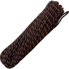 Paracord Marbles Nero/Arancione RG1082H