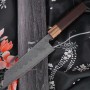 Японский кухонный нож Бунка Ittetsu Hokiyama OEM Shirogami IWH-506 17см