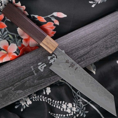 Bunka Couteau Japonais Ittetsu Hokiyama OEM Shirogami IWH-506 17cm
