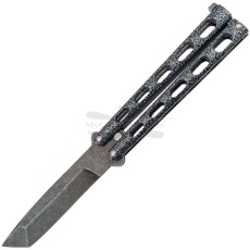 Coltello a Farfalla Balisong Bear&Son Tanto Damascus Butterfly 114AD 10.2cm
