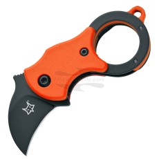 Керамбит Fox Knives Mini-Ka Оранжевый/Черный FX-535 OB 2.5см