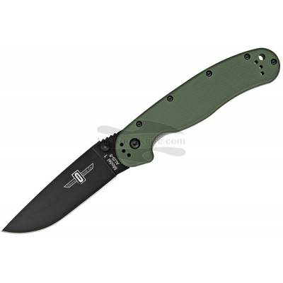 Folding knife Ontario Rat-1 OD Green 8846OD 9cm - 1