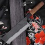 Nakiri Japanese kitchen knife Kajibe Shirogami KJB-007 16.5cm