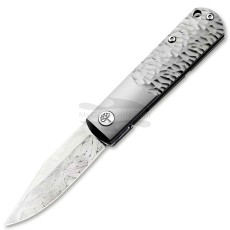 Coltello da tasca Böker BRLW Meteorite Damast Platinum Edition 110676DAM 6.5cm