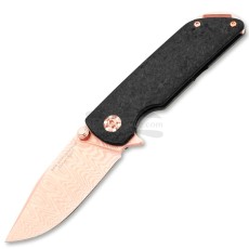 Coltello da tasca Böker M4 Sherman Damast Rose Gold 110118DAM 7.5cm