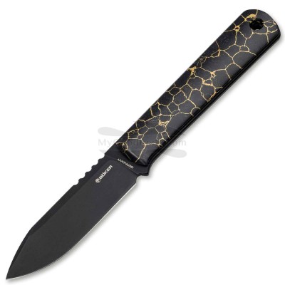 Fixed blade Knife Böker BFF Packlite TruStone Black 120758 6.5cm