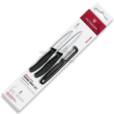 Veitsisetti Victorinox Swiss Classic 3 osaa, Musta 6.7113.33