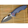 Folding knife We Knife Purple 605A 7.7cm - 1