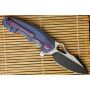 Folding knife We Knife Purple 605A 7.7cm - 2