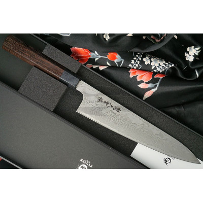 Gyuto Japanese kitchen knife Ryusen Hamono Bonten Unryu BU304 21cm - 1